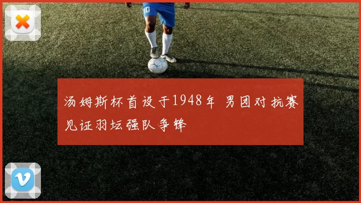 汤姆斯杯首设于1948年 男团对抗赛见证羽坛强队争锋